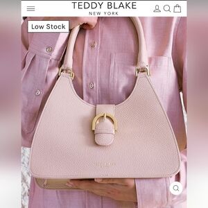 NEW In Box - Teddy Blake Italian Leather Bag